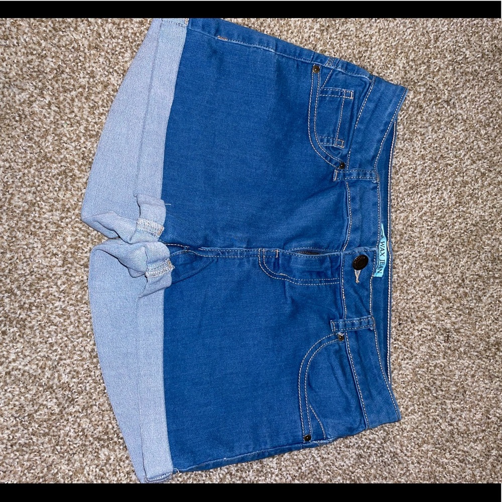 Blue Jean Shorts